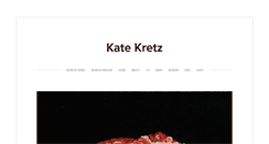 Desktop Screenshot of katekretz.com