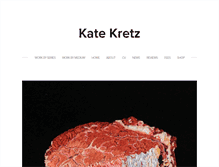 Tablet Screenshot of katekretz.com